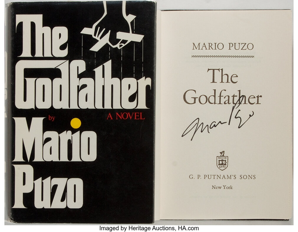 Mario Puzo Signed The Godfather New York G P Putnam S 1969 Lot 92092 Heritage Auctions