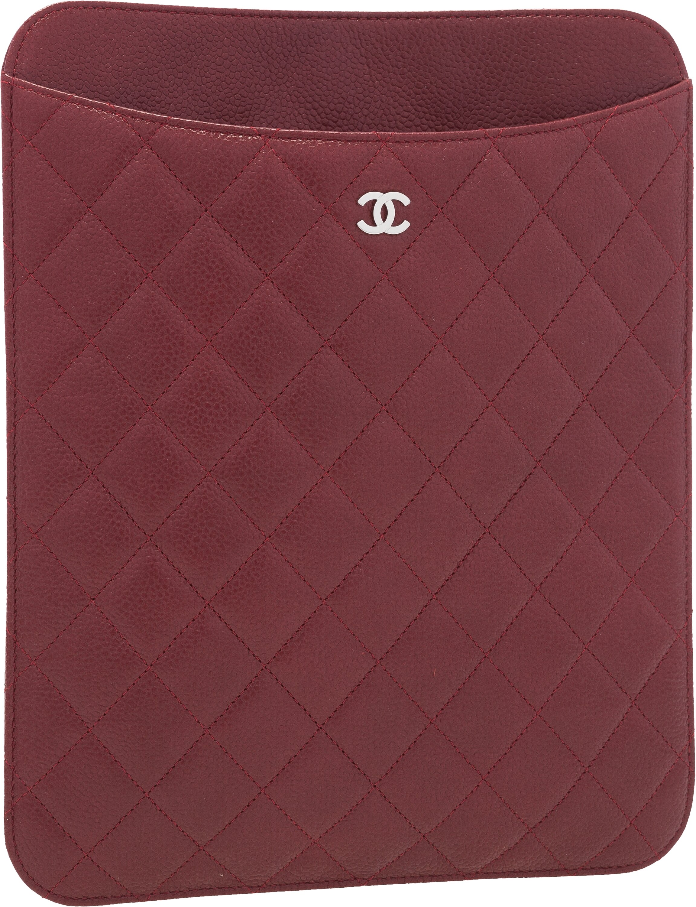 CHANEL, Bags, Chanel Authentic Caviar Leather Ipad Cover