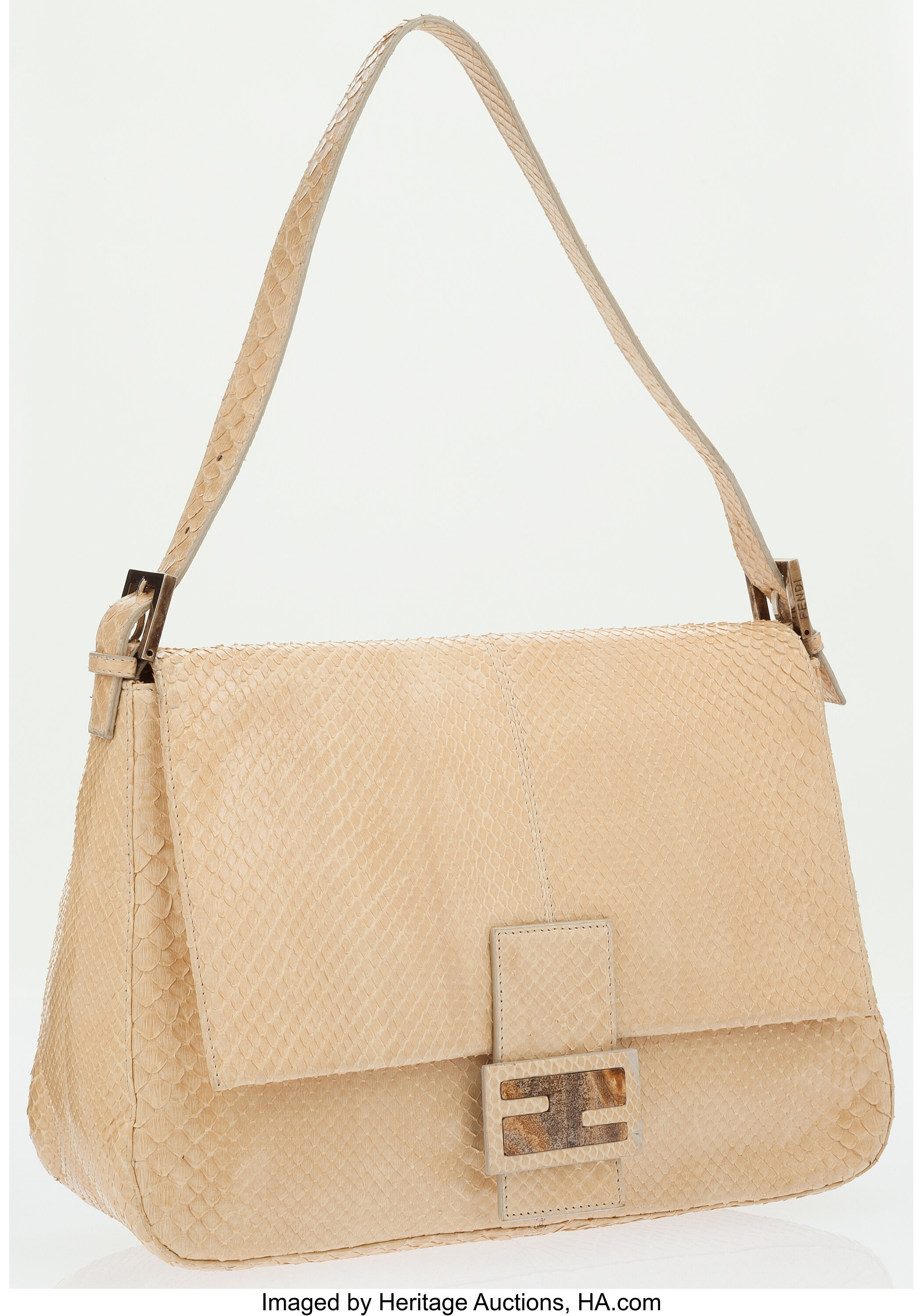 Fendi Beige Mama Baguette Shoulder Bag ... Luxury | Lot #76035 | Auctions