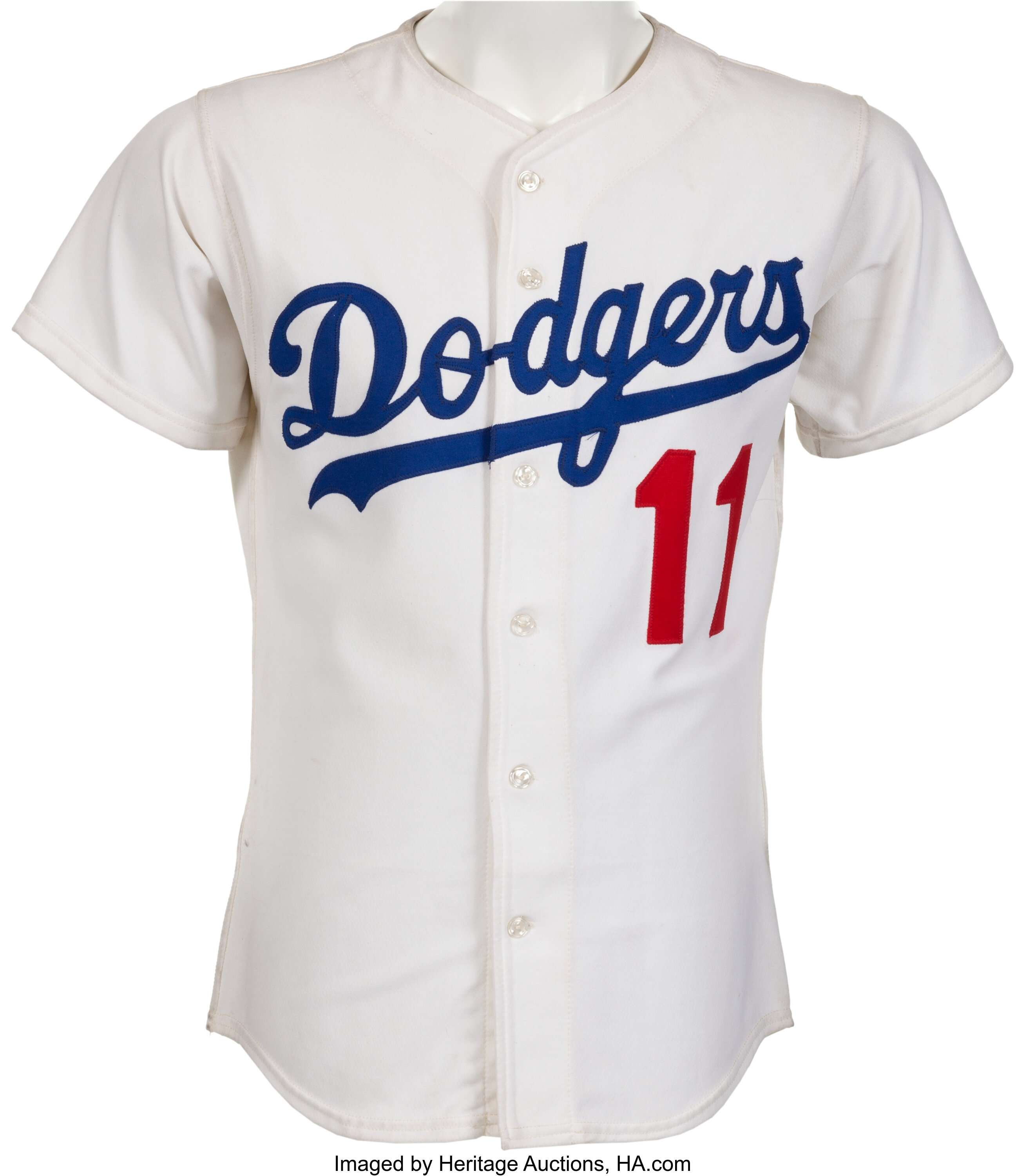 1970's Manny Mota Game Worn Los Angeles Dodgers Jersey
