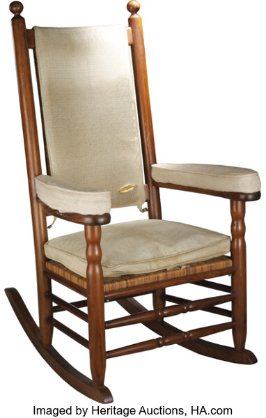 President John F Kennedy S Personal Rocking Chair From His