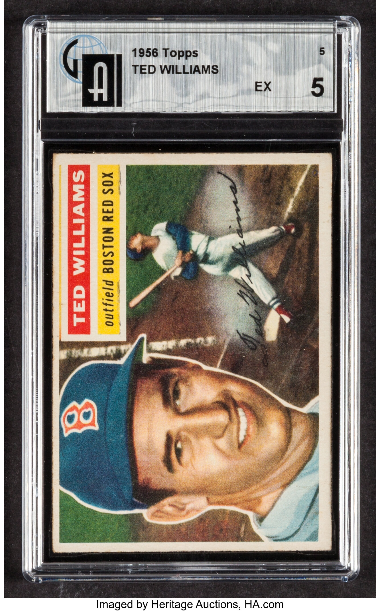 1956 Topps Ted Williams Baseball Card