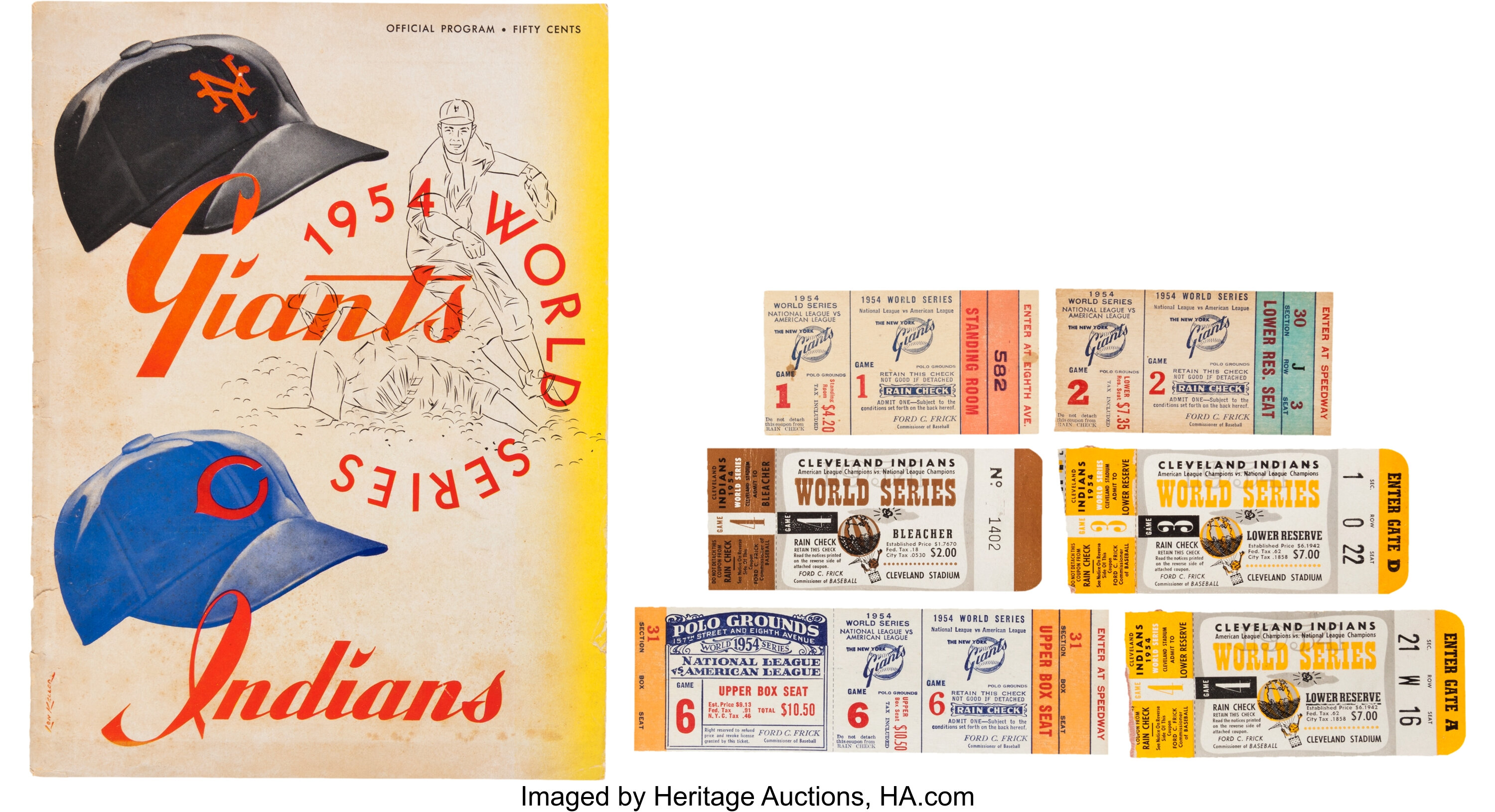 New York Giants 1954 World Series