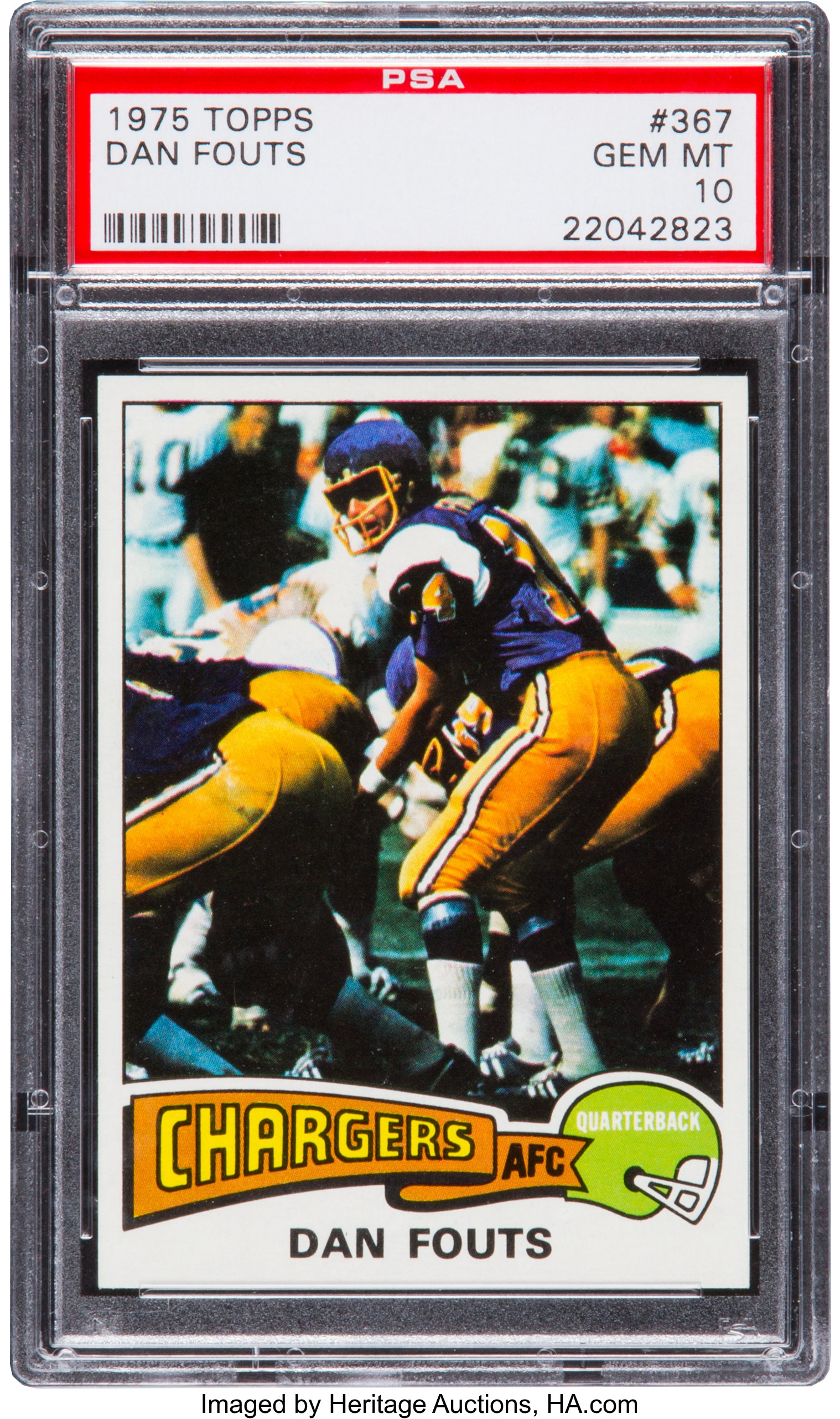 1984 Topps Dan Fouts