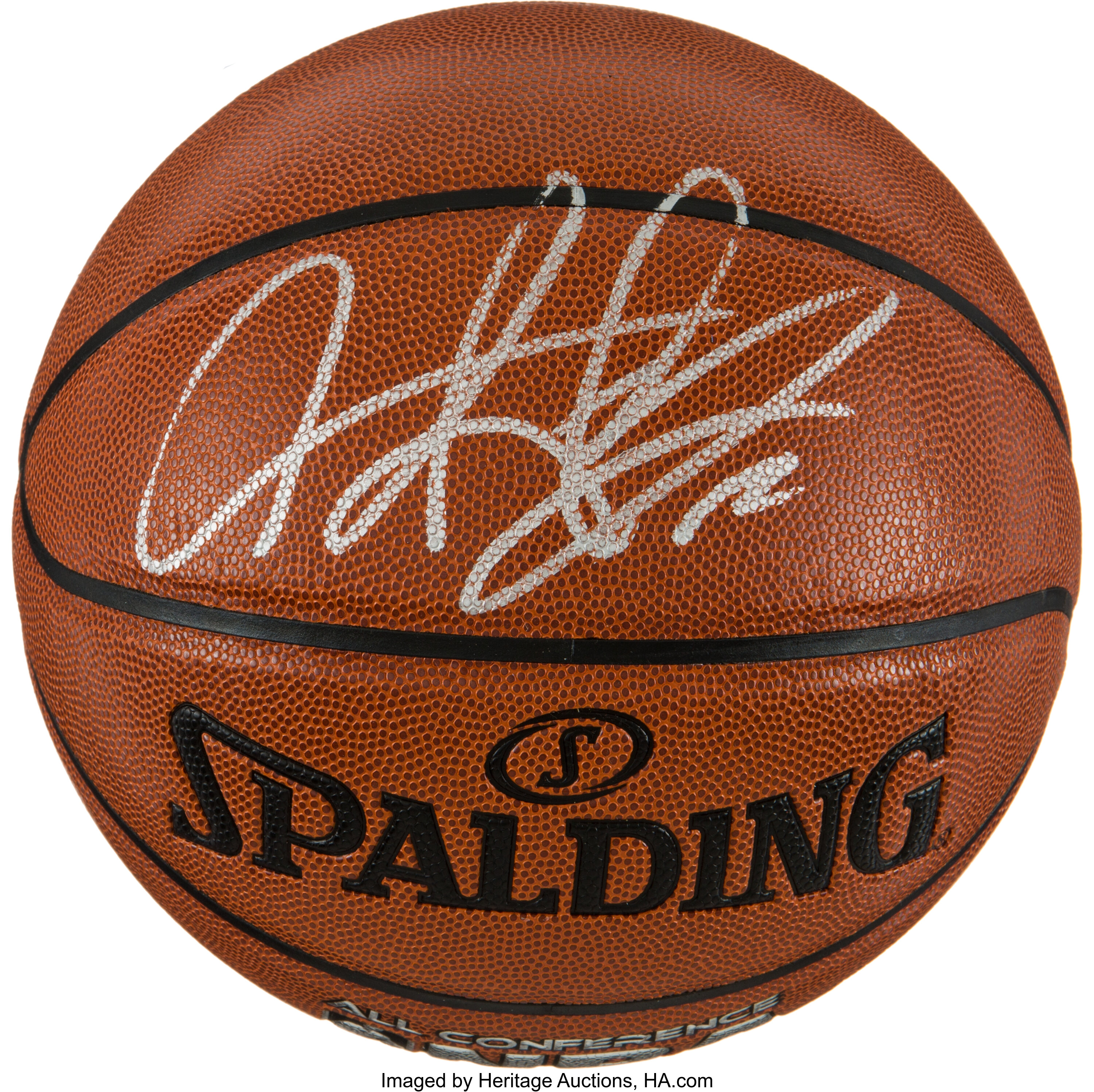 Sold at Auction: Dennis Rodman signed NBA Los Angeles Lakers