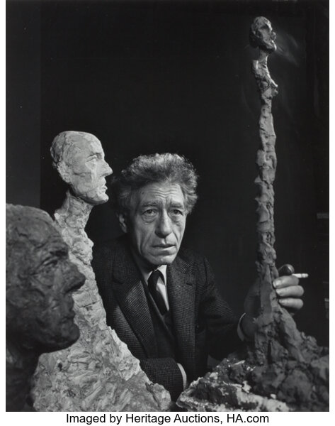 YOUSUF KARSH (Canadian, 1908-2002). Alberto Giacometti, 1965