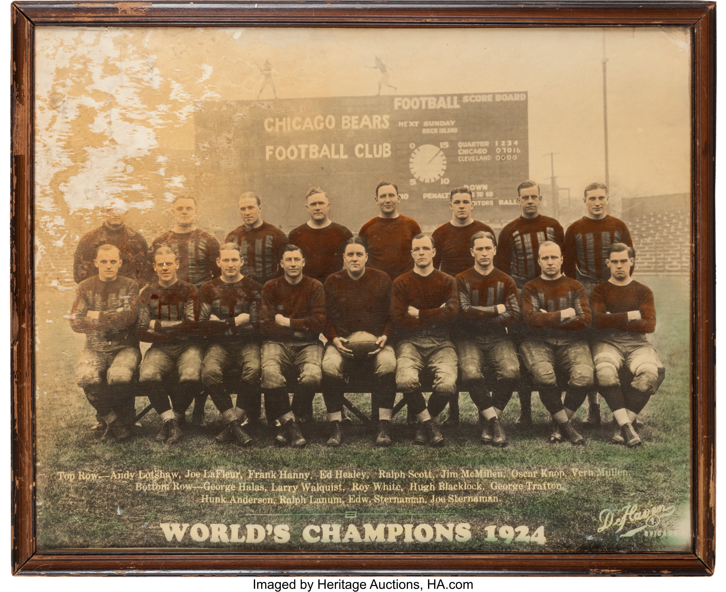 Chicago Bears Vintage Photo - Circa 1924