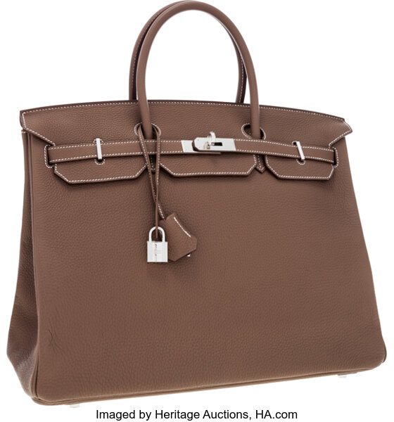 hermes kelly bag 28 etoupe togo leather with palladium hardware