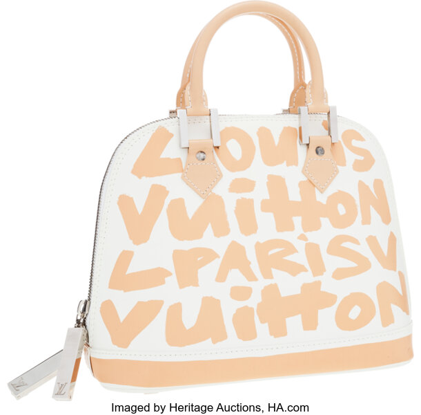 Louis Vuitton 2001 Graffiti Collection by Stephen Sprouse Silver, Lot  #56214