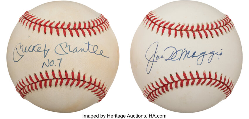 Mickey Mantle Autographed Baseball (UDA)