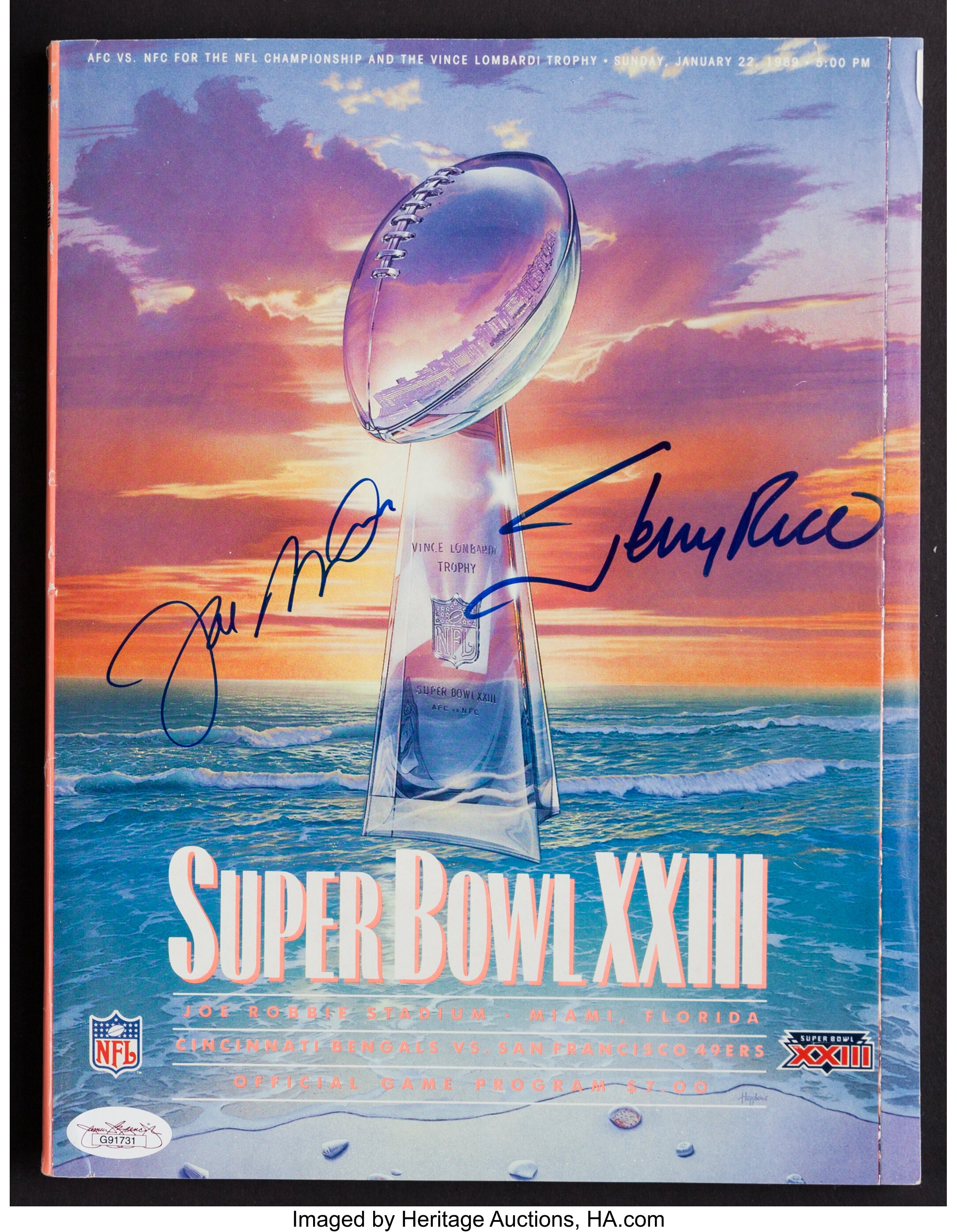 ARCHIVES: Super Bowl XXIII