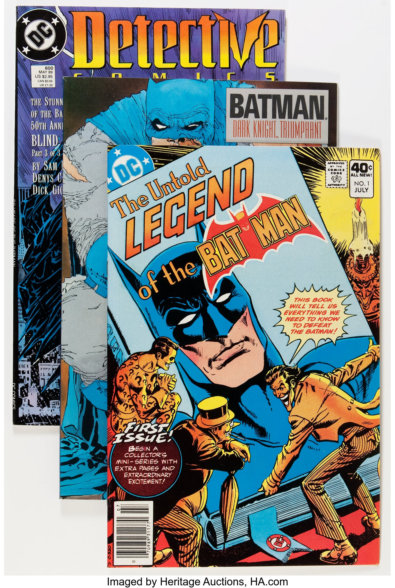 Batman Related Short Box Group (DC, 1980s-90s) Condition: Average | Lot  #13122 | Heritage Auctions