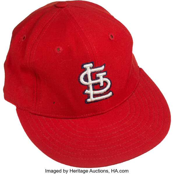 New Jersey Cardinals Minor League Baseball cap (gameworn)