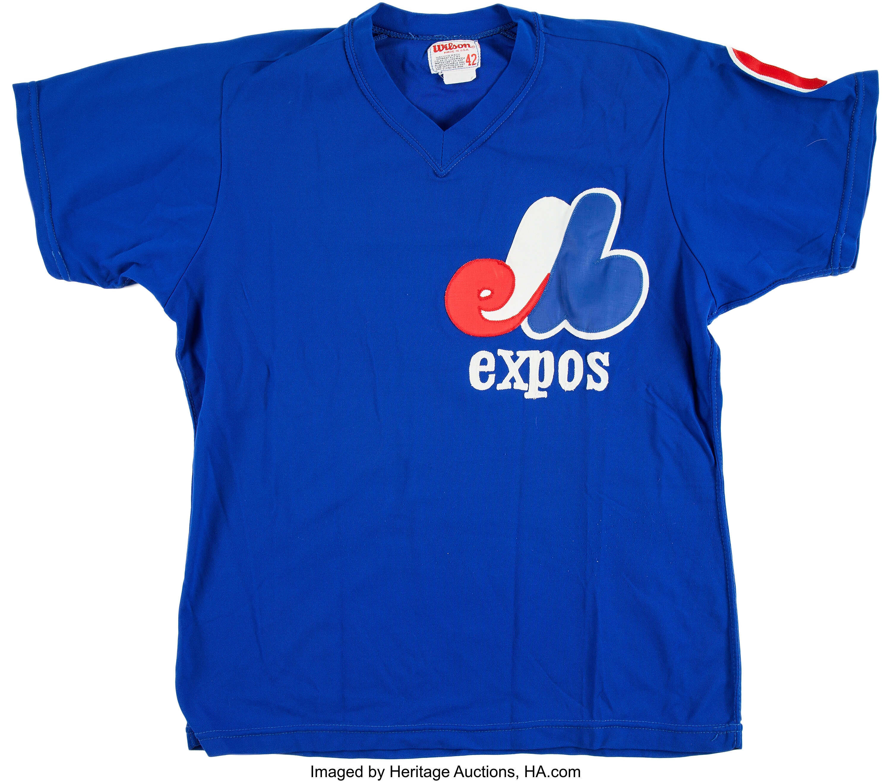 1982-83 Al Oliver Montreal Expos Batting Practice Game Worn Jersey., Lot  #43081