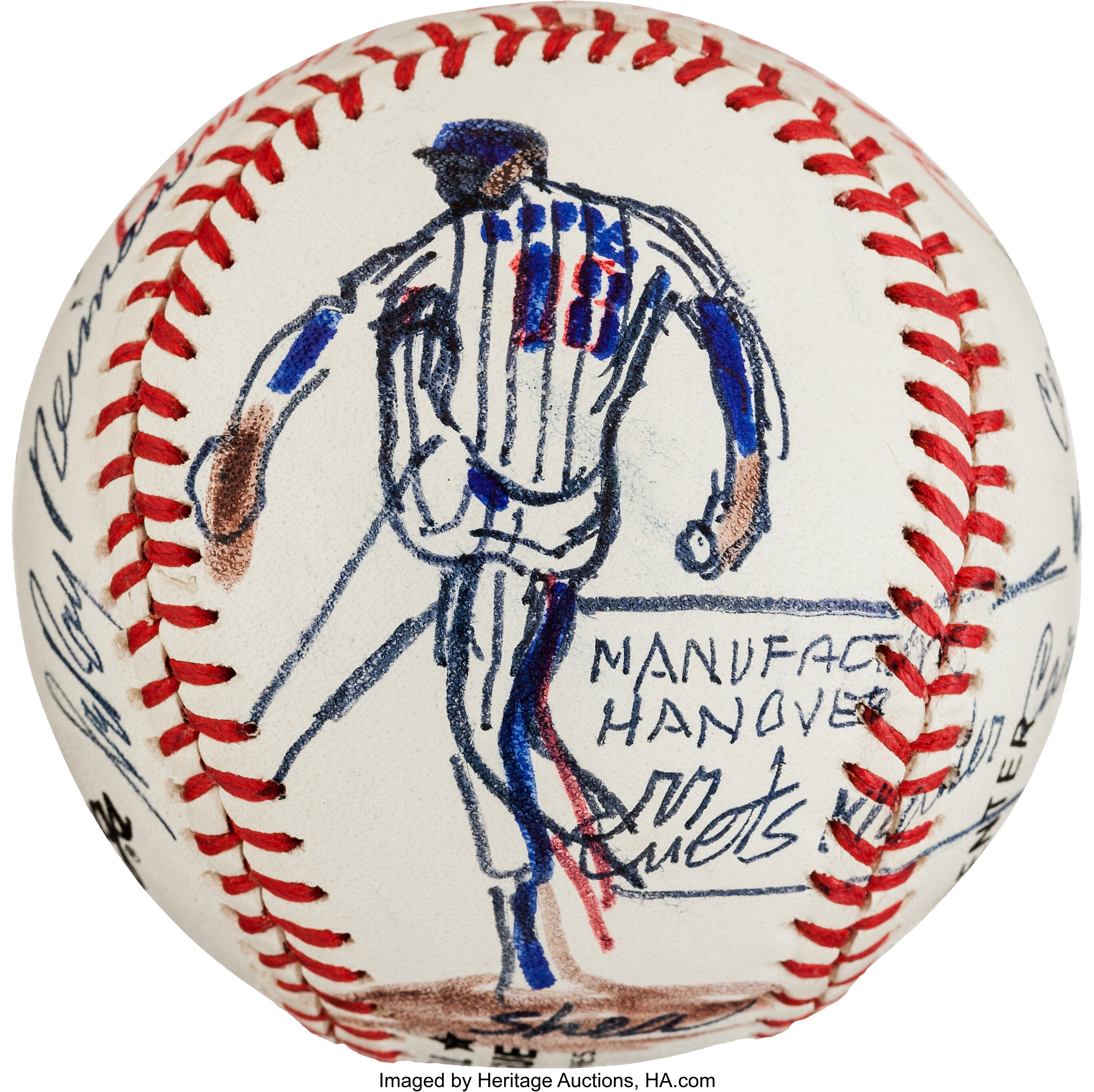 1991 Dwight Gooden Opening Day at Shea Original Baseball Artwork by ...
