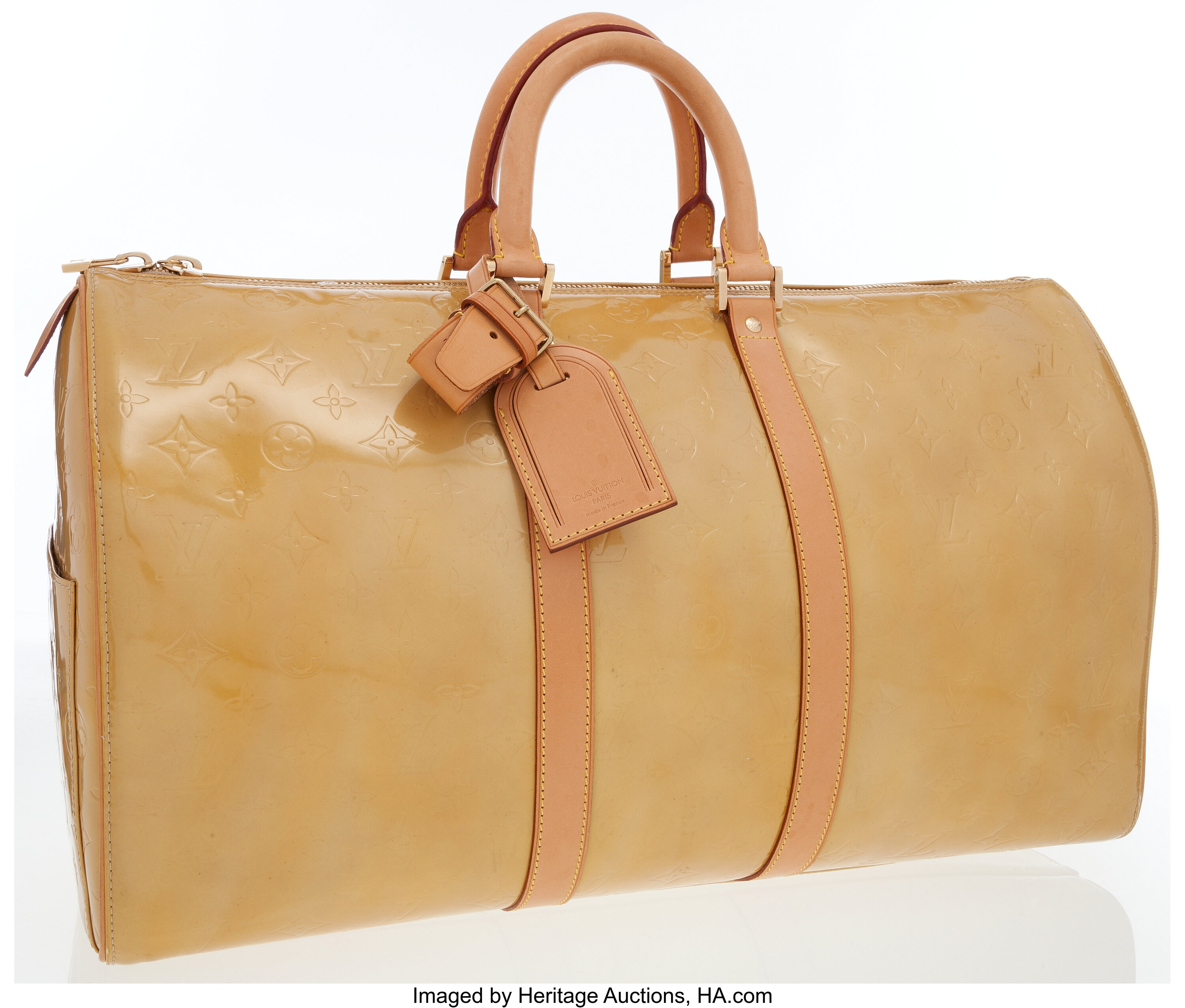 Sold at Auction: Louis Vuitton LV Monogram Weekender Travel Bag
