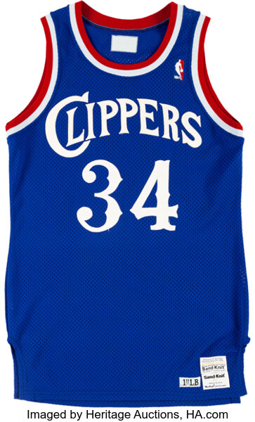 89 La Clippers Team Issued Jerseyclippers Authentic Jersey 