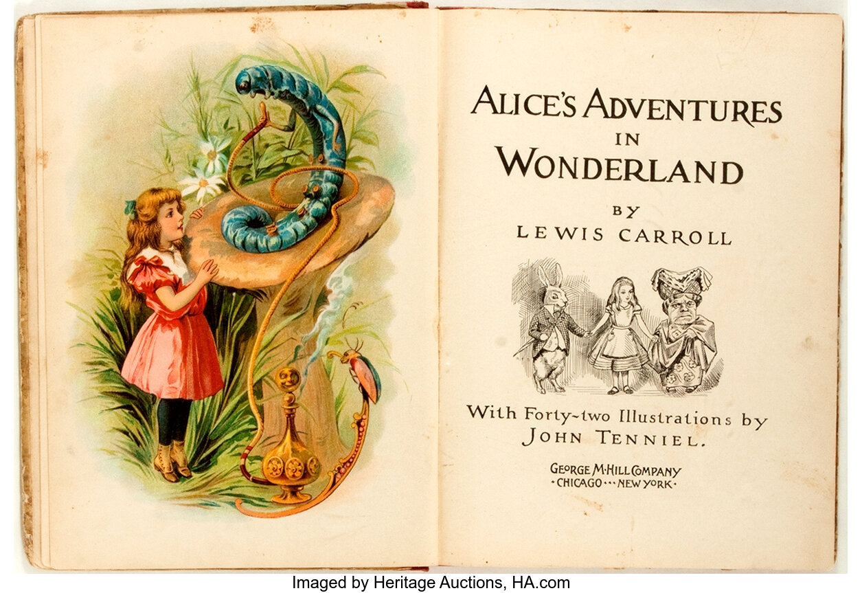 John Tenniel, illustrator. Lewis Carroll. Alice's Adventures