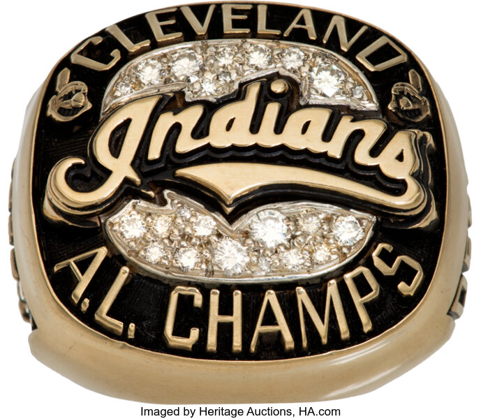 1995 Cleveland Indians ALCS Championship Ring 