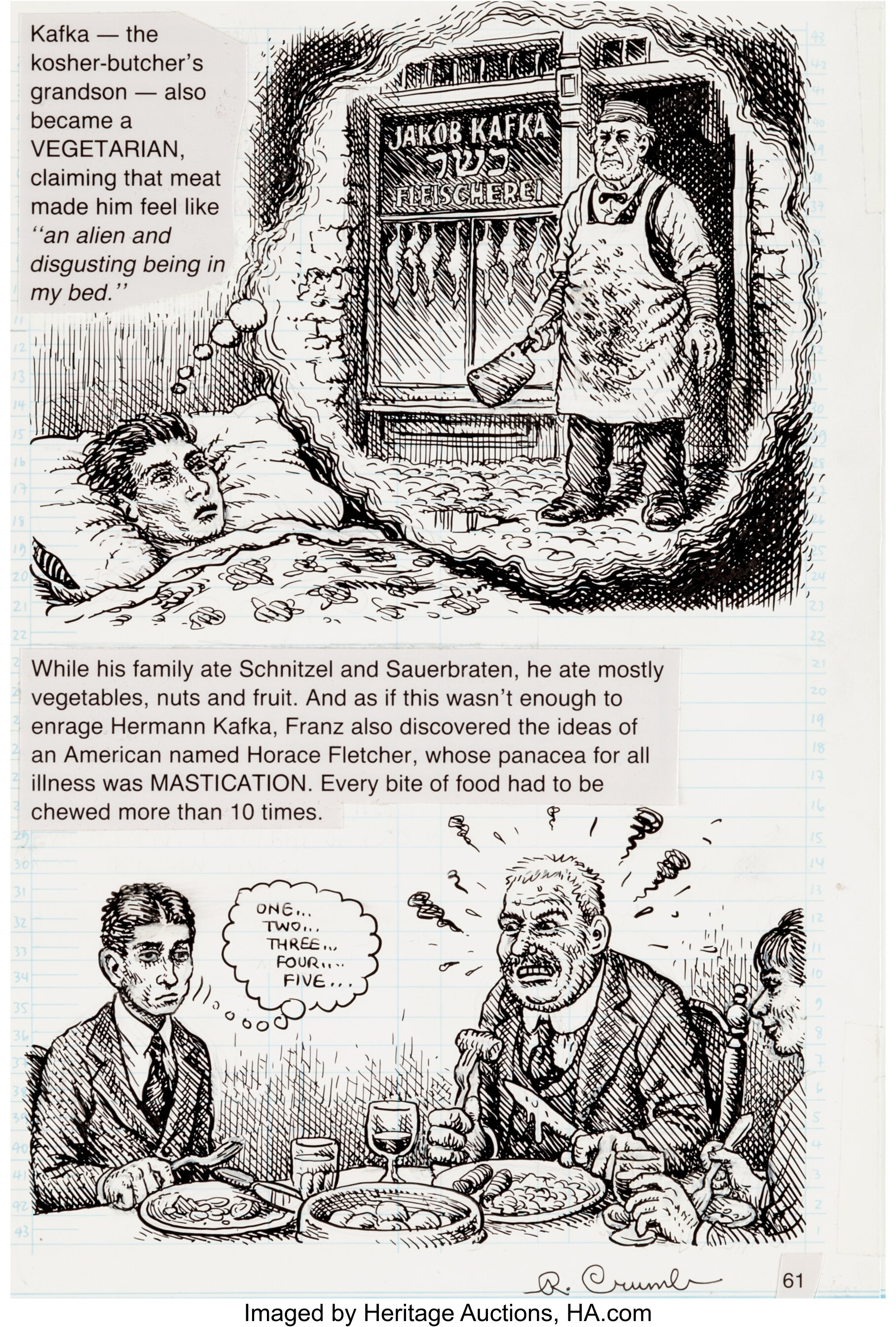 Robert Crumb Kafka For Beginners (R. Crumb's Kafka) Page 61
