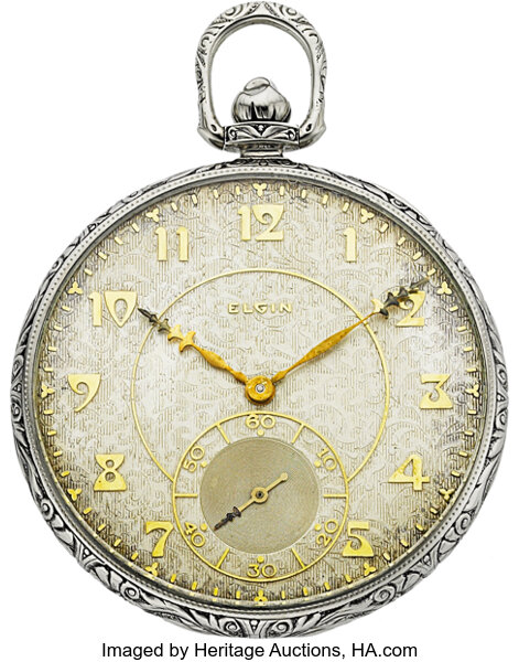 1925 elgin pocket discount watch