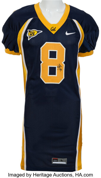 Aaron Rodgers Cal Bears Unsigned Blue Jersey Passing, 48% OFF