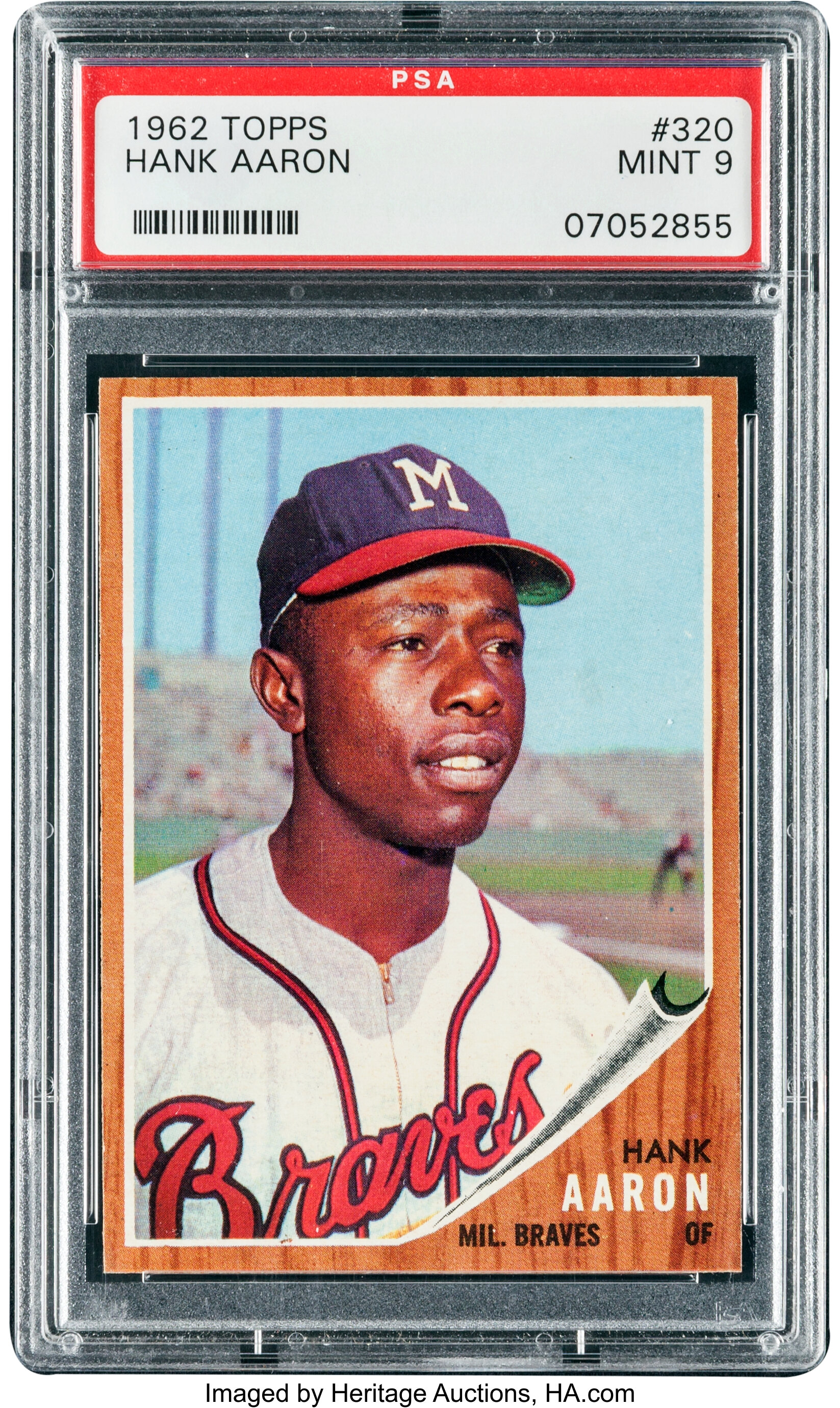 1962 Topps Hank Aaron #320 Baseball Card Value Price Guide