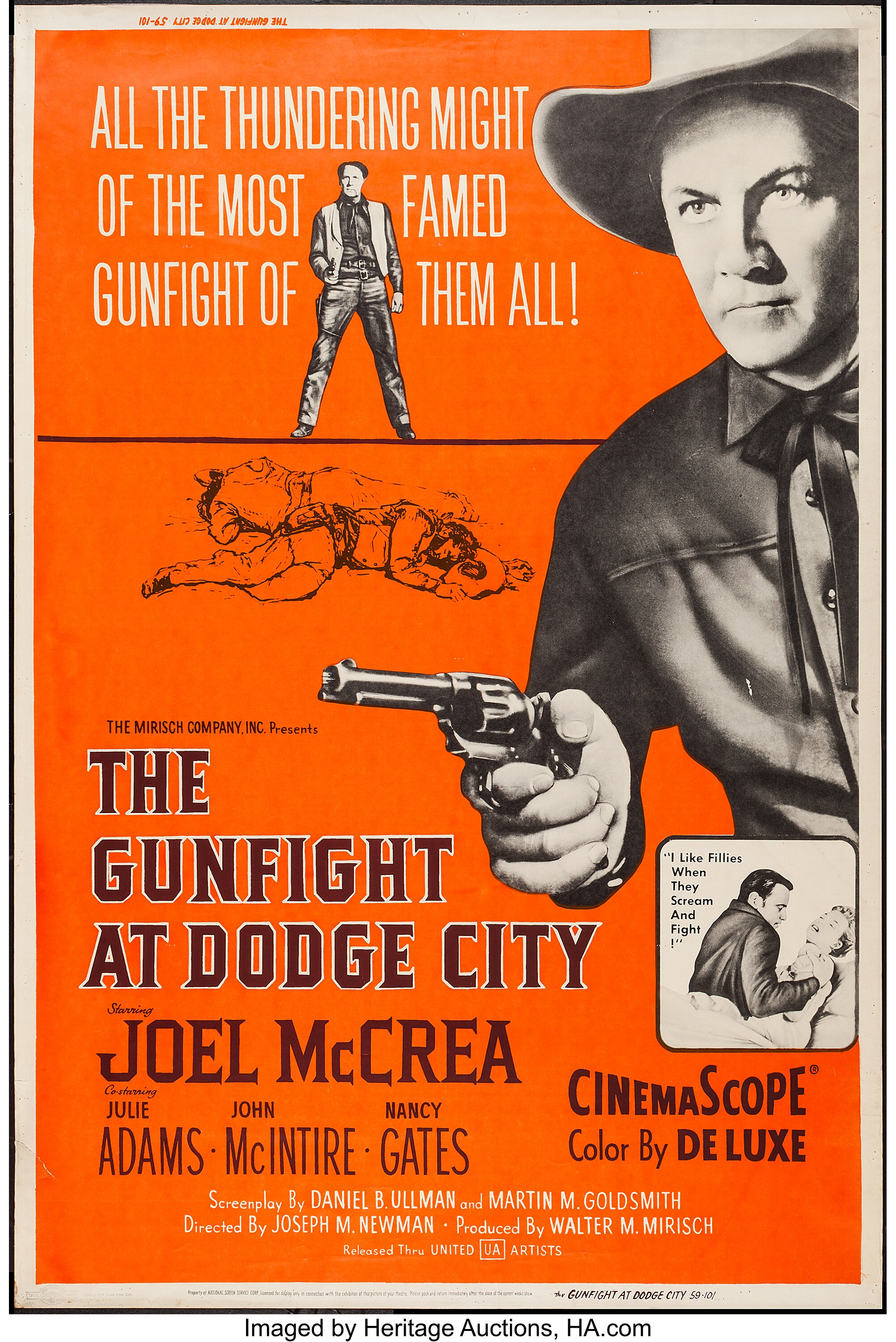 The Gunfight at Dodge City & Other Lot (United Artists, 1959). | Lot ...