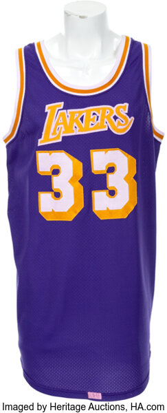Los Angeles Lakers Kareem Abdul-Jabbar Signed Jerseys, Collectible Kareem  Abdul-Jabbar Signed Jerseys