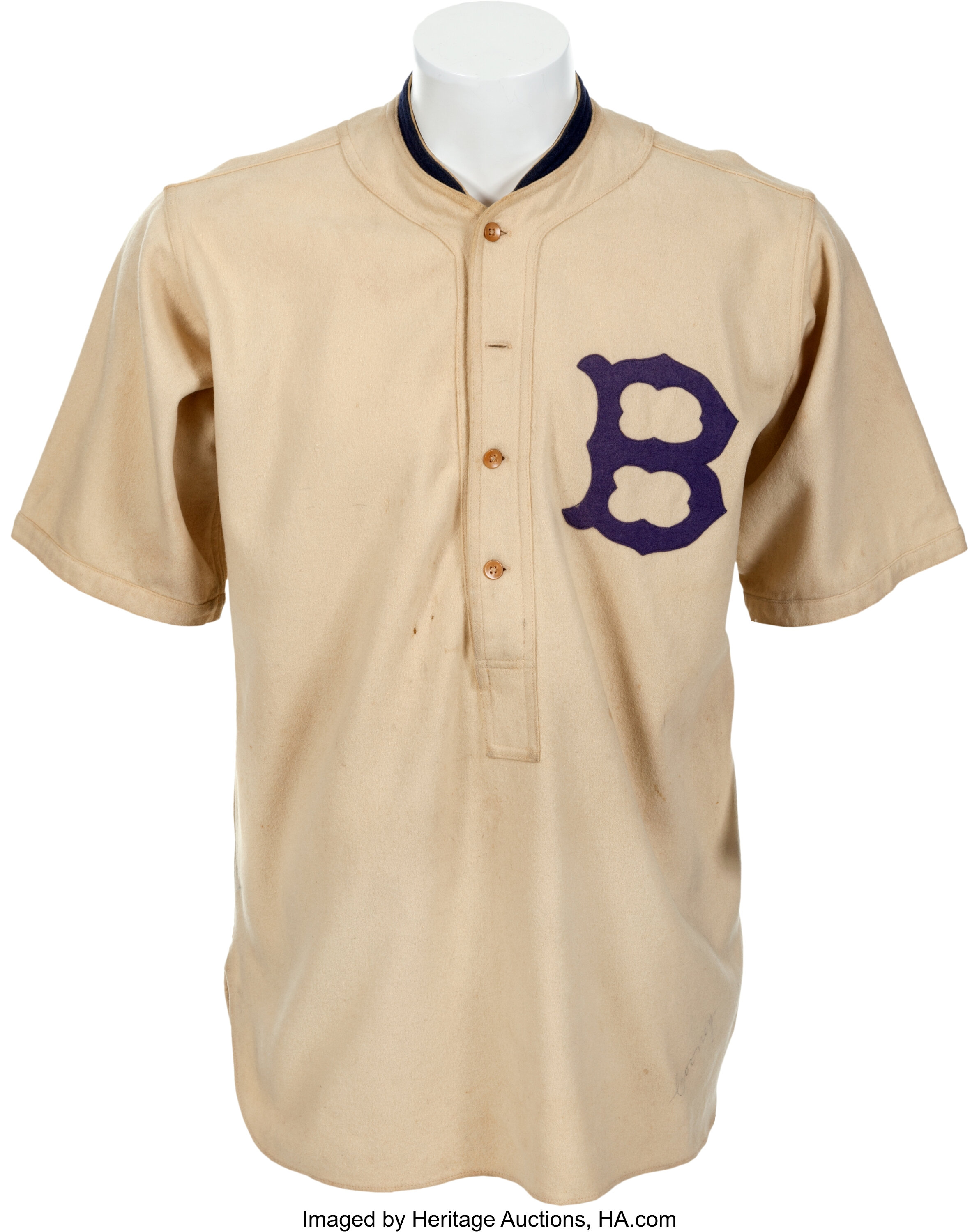 1923 Johnny Cooney & Ernie Padgett Game Worn Boston Braves, Lot #82109
