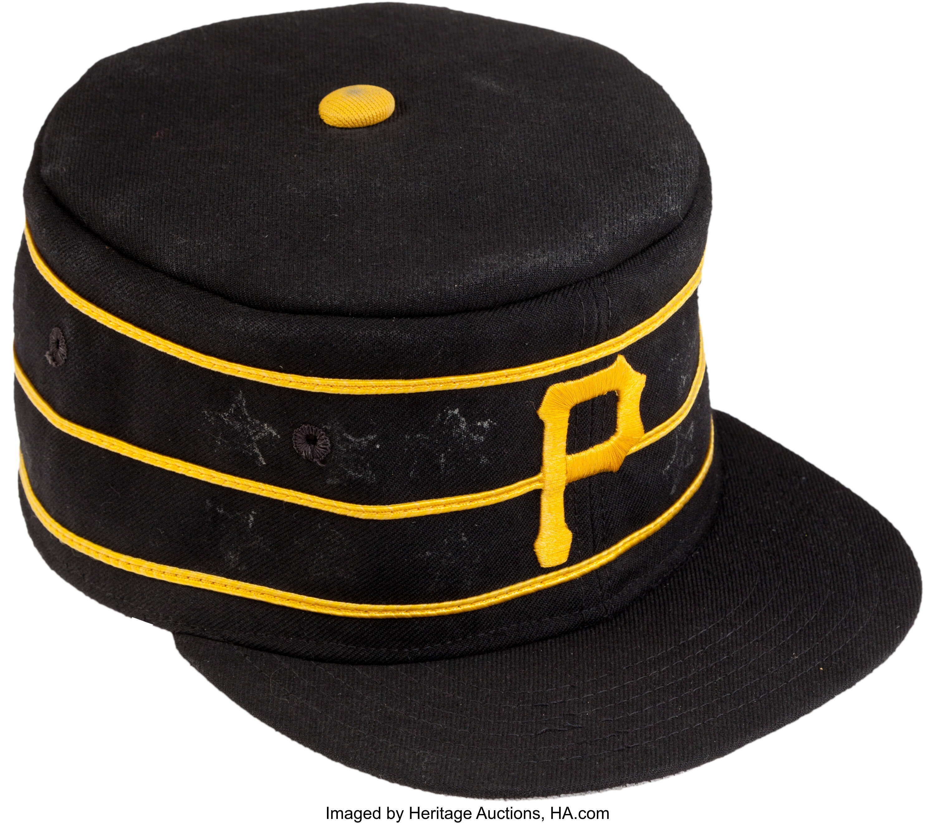 Circa 1982 Willie Stargell Game Worn Pittsburgh Pirates Cap
