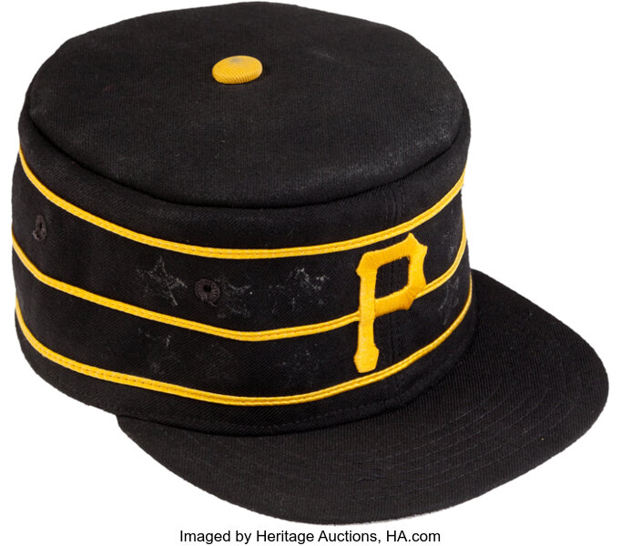 Vintage Pittsburgh Pirates Pillbox Hat Cap Adult Size Medium -  New  Zealand
