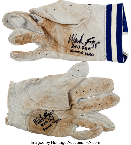 Signed Batting Gloves, Collectible Batting Gloves