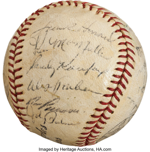 Sold at Auction: Sandy Koufax autographed Los Angeles Dodgers