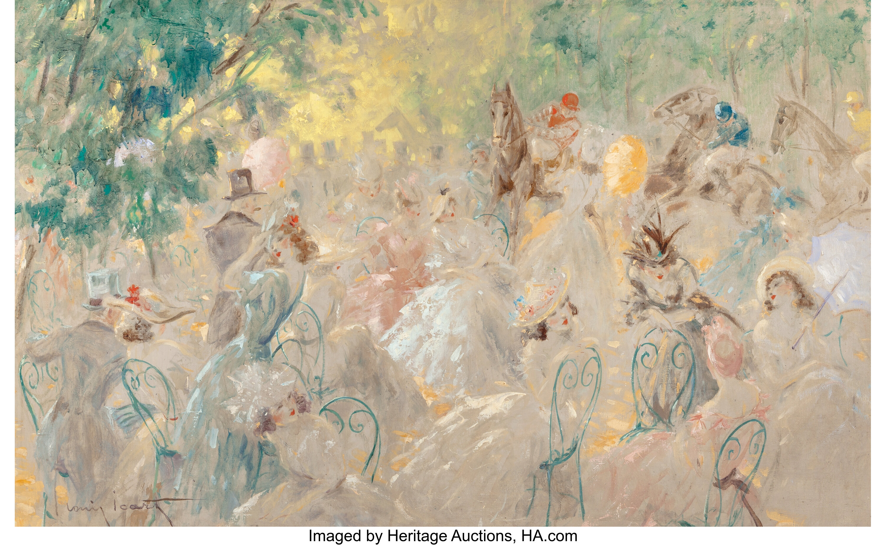 Louis Icart Paintings for Sale | Value Guide | Heritage Auctions