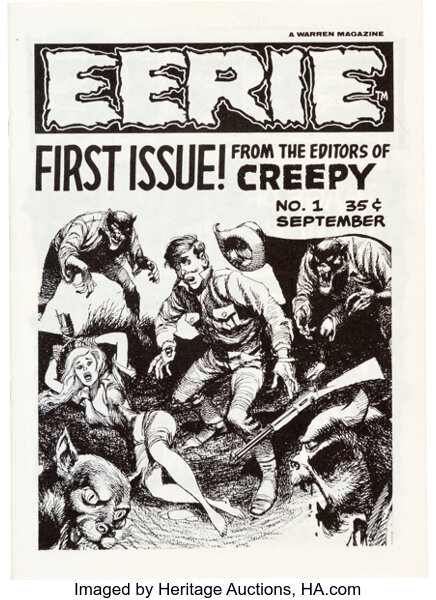 Magazines:Horror, Eerie #1 First Edition (Warren, 1965) Condition: NM....