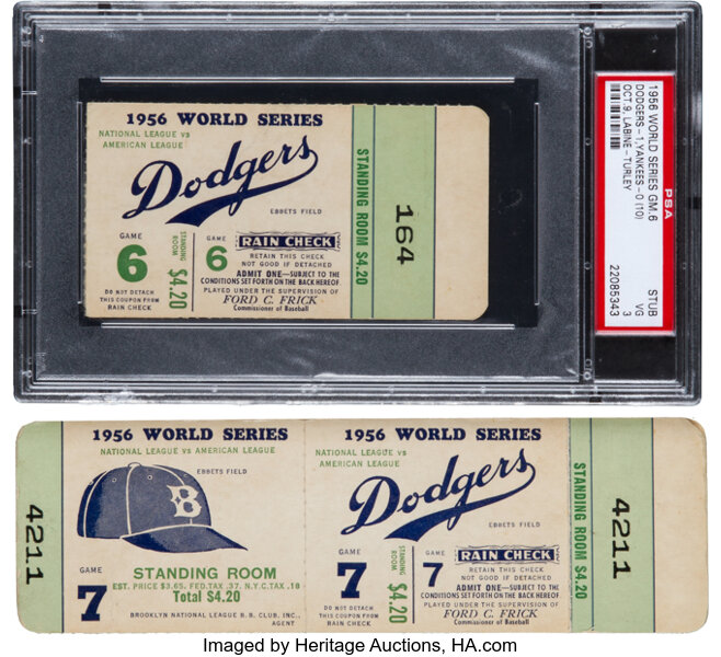 World Series Game 7 Brooklyn Dodgers vs New York Yankees 