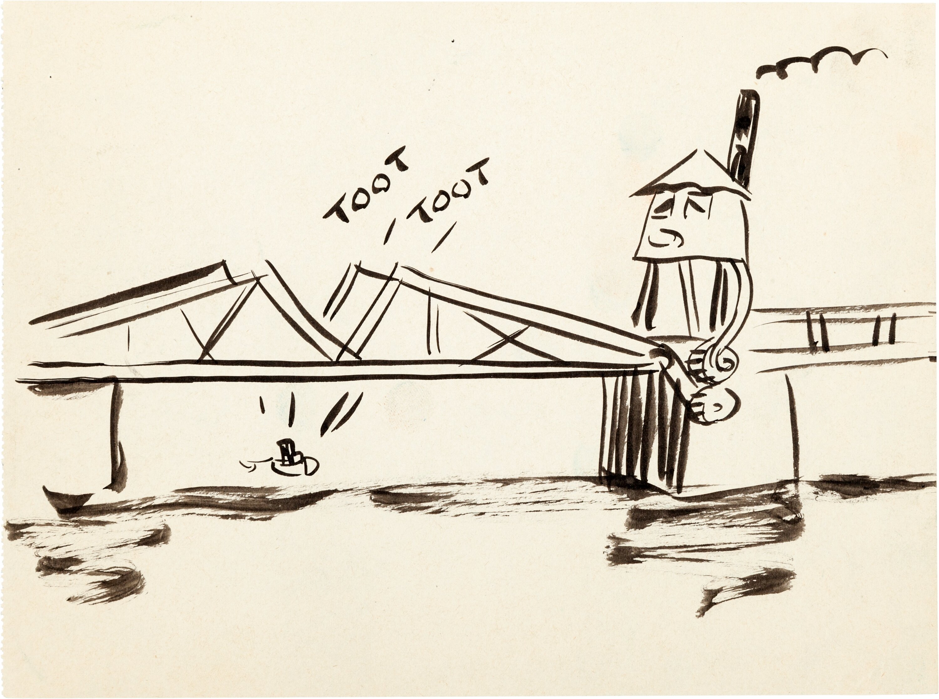 Melody Time Storyboard/Concept Drawing Group (Walt Disney