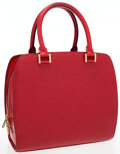 Sold at Auction: Louis Vuitton, Louis Vuitton Red Epi Leather Pont-Neuf  Handle Bag