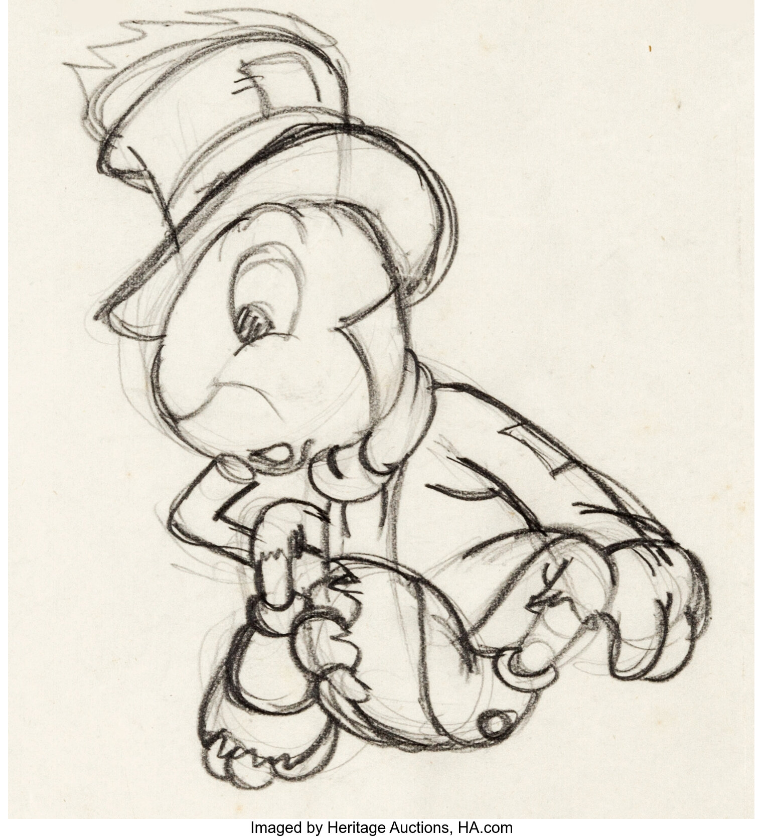 jiminy cricket drawing