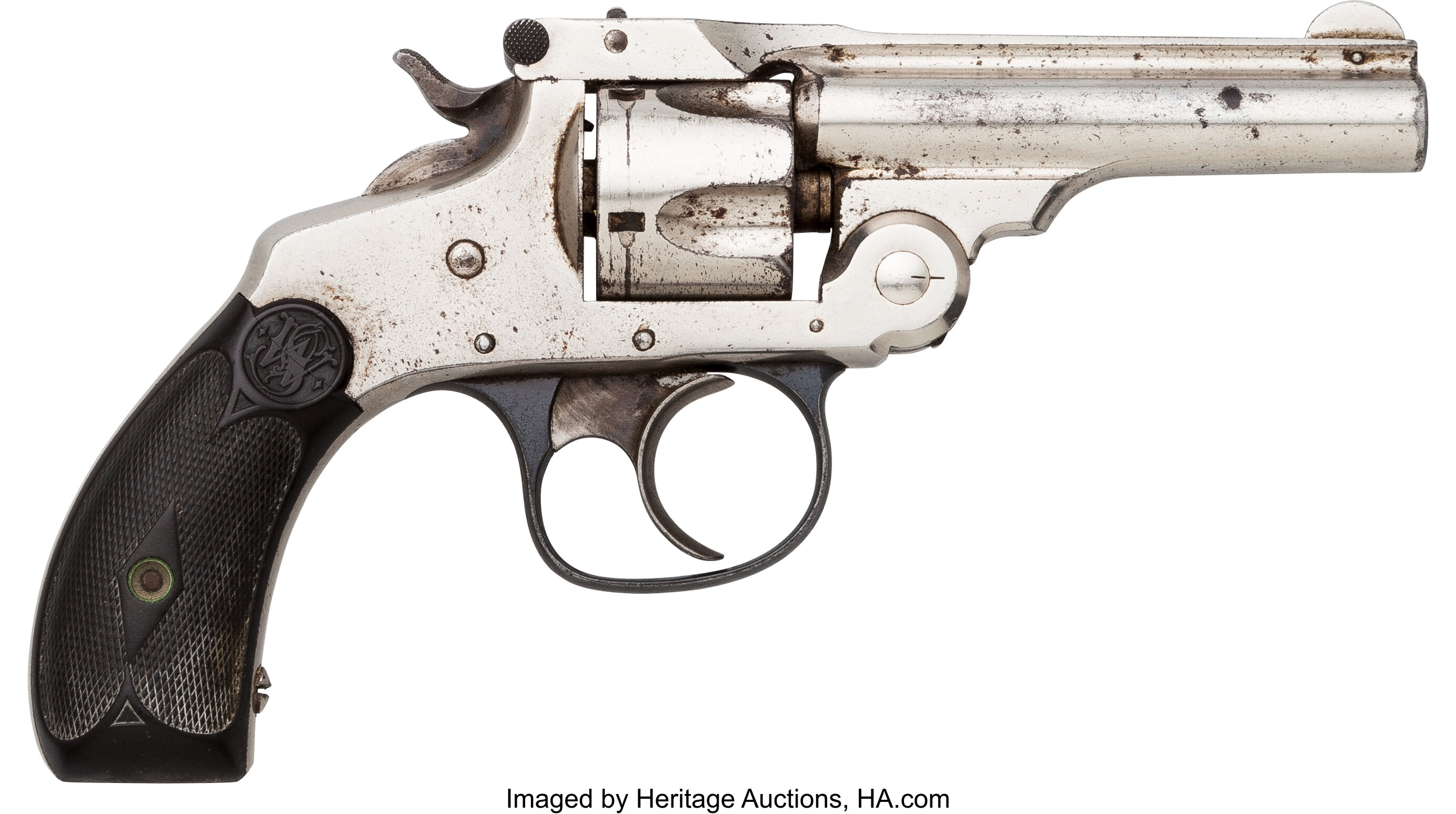 smith and wesson top break revolver