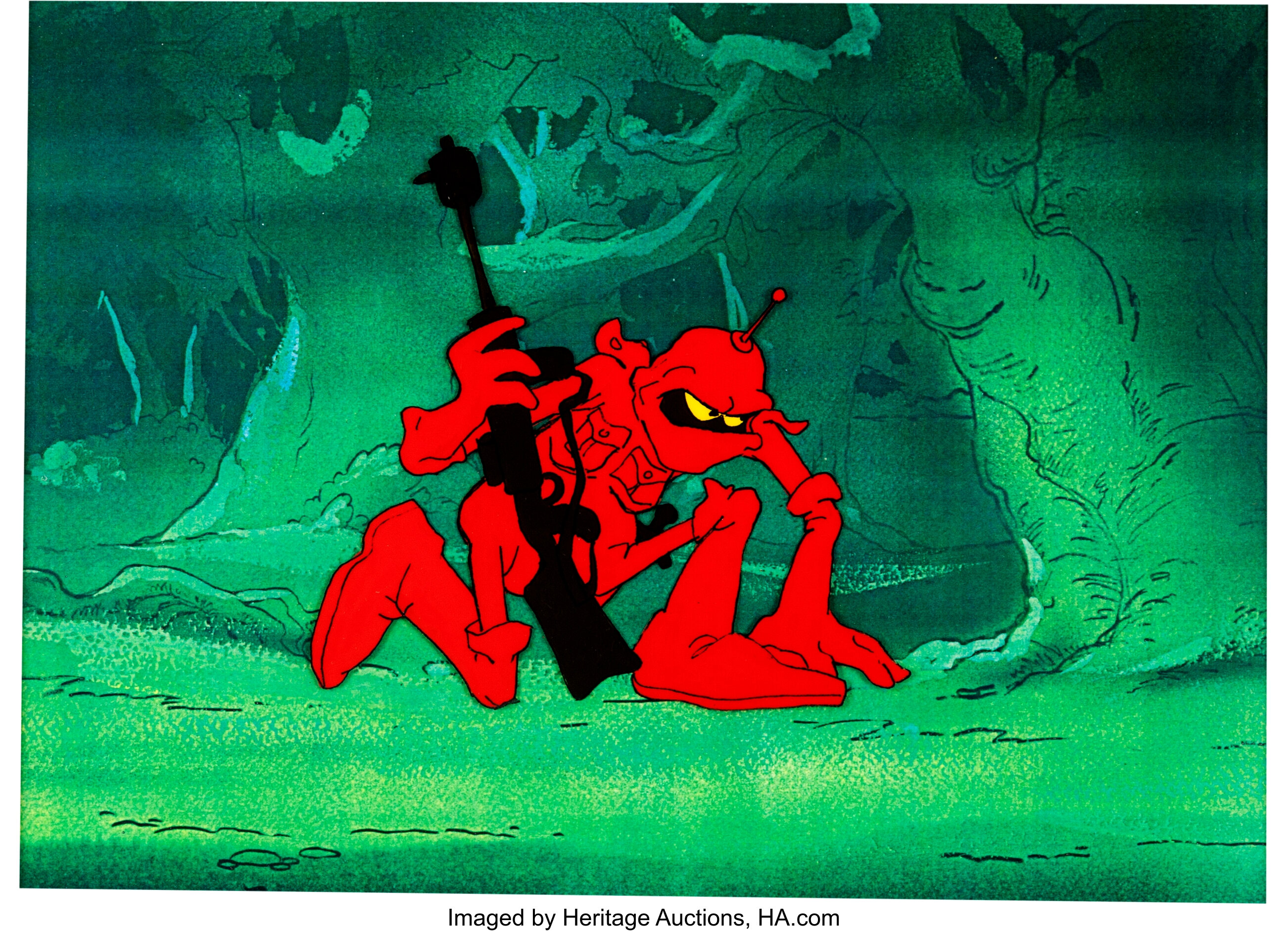 Wizards Peace Production Cel Ralph Bakshi 1977 Animation Art