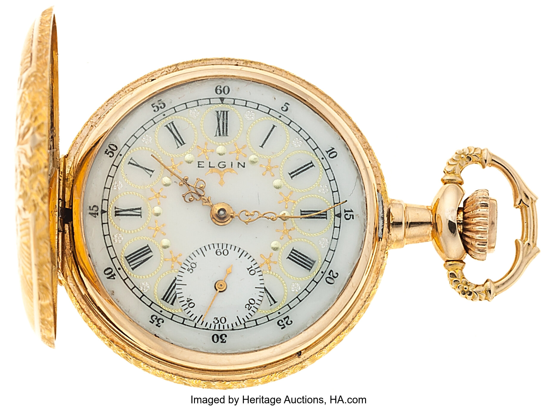 Elgin pocket 2024 watch 15 jewels