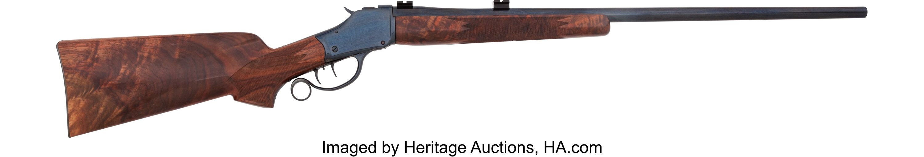 Winchester Falling Block Single Shot Rifle with McGowen Barrel ...