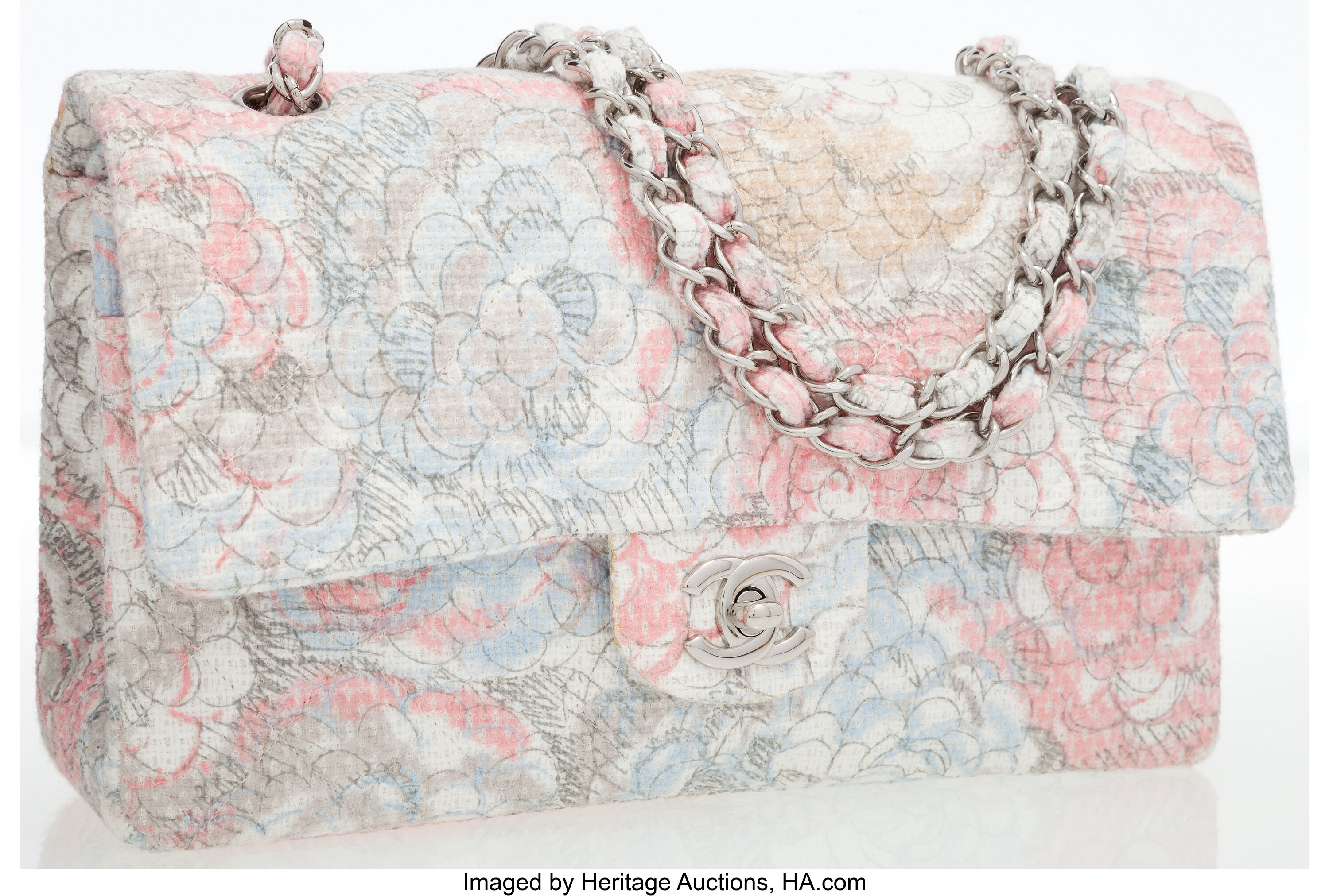 chanel flower bag