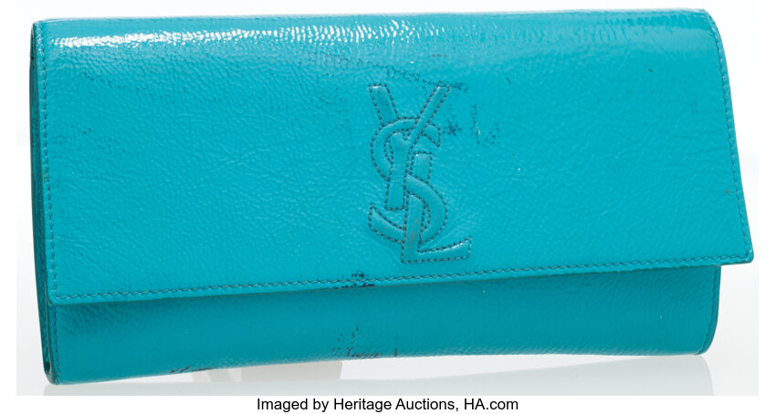 YVES SAINT LAURENT Minaudière Evening Purse Clutch 