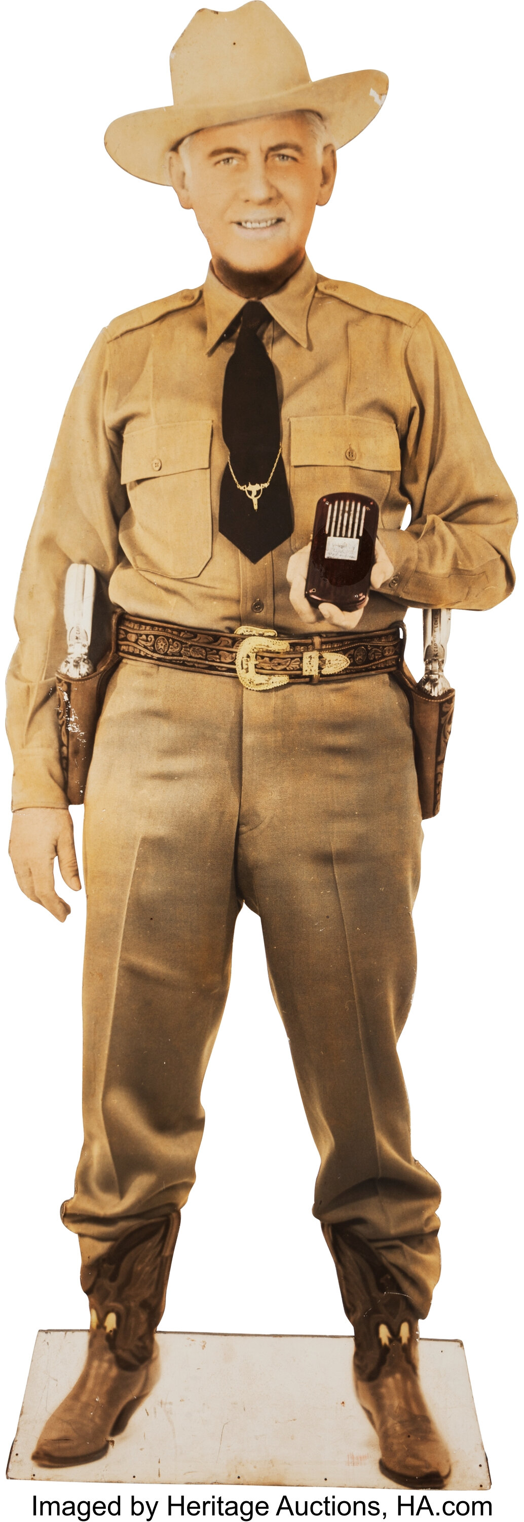 Life Size Cut Out of Texas Ranger Manuel 