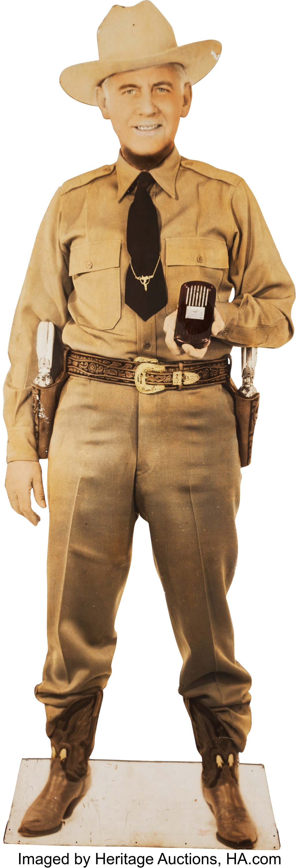 Texas Ranger Cowboy Large Life Size Display Dressed Mannequin