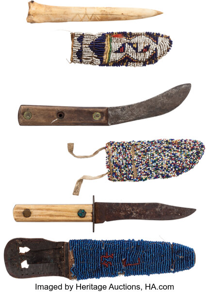 american indian knives