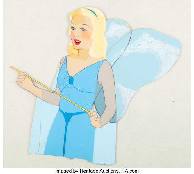 Pinocchio Blue Fairy Production Cel Walt Disney 1940 Lot Heritage Auctions